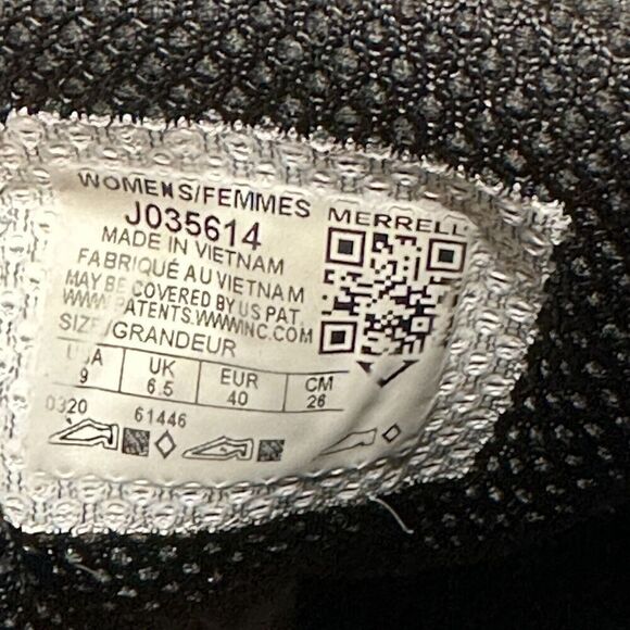 Merrell Siren Edge 3 Trail Hiking Shoes Womens Sz 9 US 40 EU Polar Wave Outdoor - Picture 5 of 7